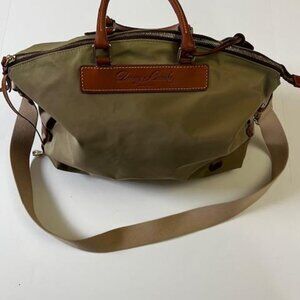 Dooney and Burke  Nylon  Satchelwith handles and shoulder strap